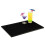 2 Pcs Bar Service Mat Black Waterproof Heat 10