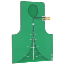 Ultra Wide Band TEM Antennen-PCB-Material Hocharbeitseffizienz 1,6 mm