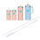 Cup Straws Set 8pcs Straws Replacement Straw Set 11
