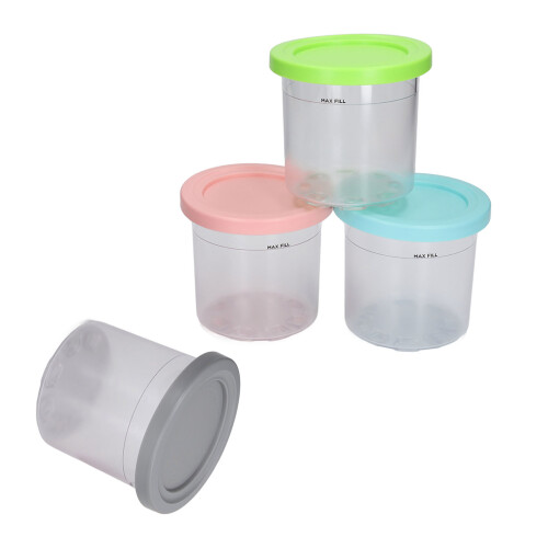 Ice Cream Pints Transparent Reusable Pints 1