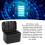 Chargeur double batterie X4, USB-C, Noir, Caméra d'action 4