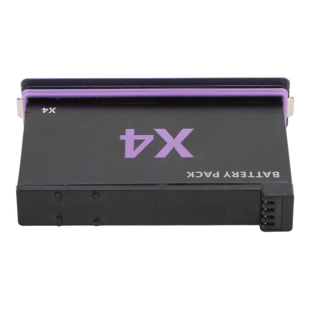 Action Camera Battery 2500Mah 3.85V For X4 With Storage Box 3281345442312