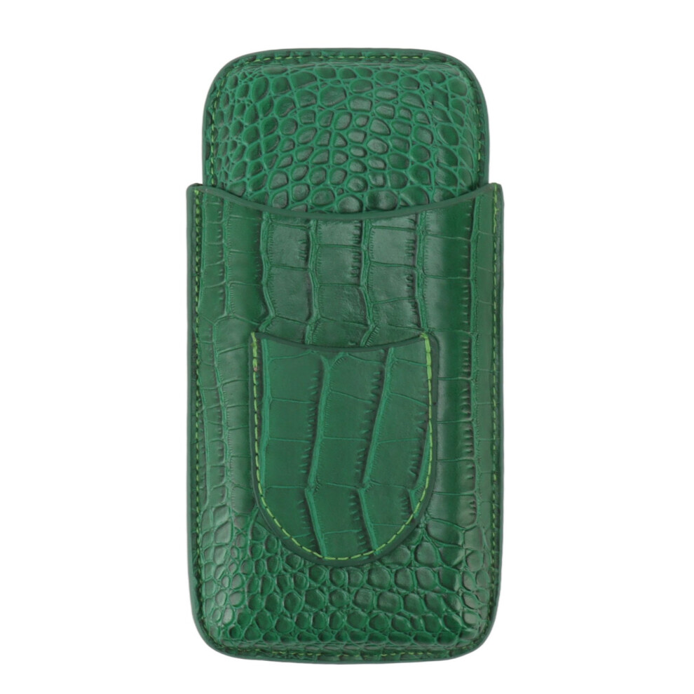 Cigar Holder Case Artificial Leather Portable
