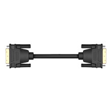 DVI Male to Male Data Cable HD 1080P Flexible Gold