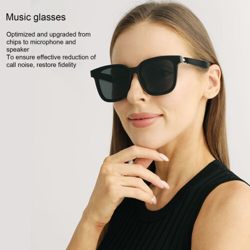 UV Guard Open Ear Smart Glasses Bluetooth Sunglasses for Outdoor Use 2