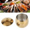 Large Stainless Steel Sugar Bowl Spice Jar With 12