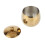 Large Stainless Steel Sugar Bowl Spice Jar With 2