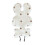 Soft Baby Stroller Seat Cushion Breathable Pure 2