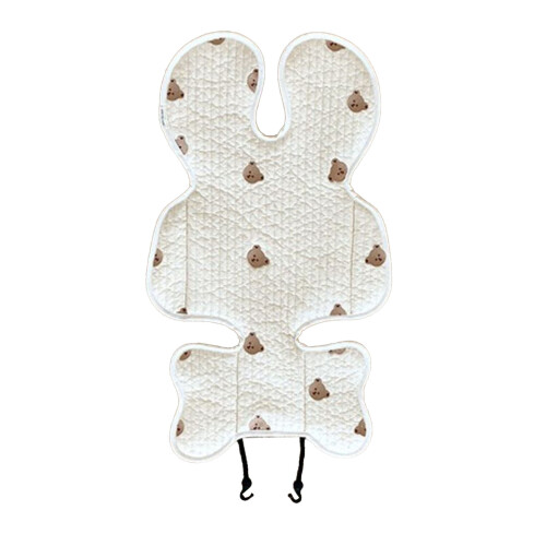 Soft Baby Stroller Seat Cushion Breathable Pure 1