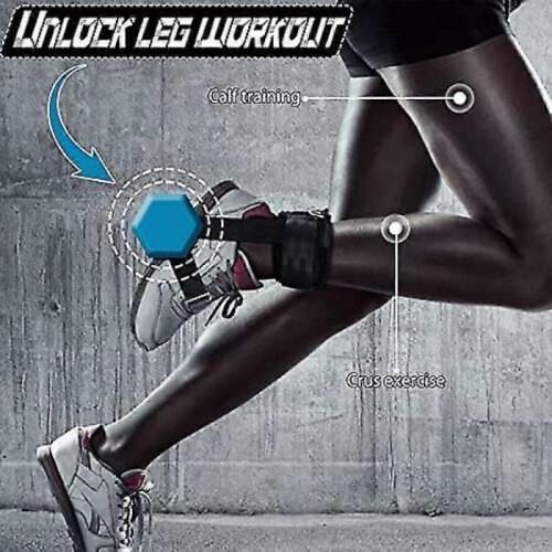 (4Pcs) Adjustable Weight Dumbbell, Weight Lifting Ankle Strap, Leg Curl Ankle Strap 2 Pack DHW 2