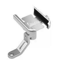 (VESPA) For Vespa LX LXV Sprint GTS GTV 50 150 250 300 300ie Accessories Motorcycle Handlebar Mobile Phone Holder GPS Stand Bracket