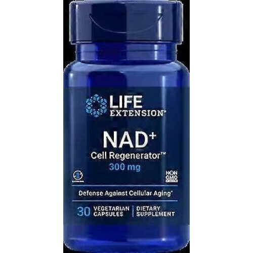 Life Extension NAD Plus Cell Regenerator 300mg 30 Capsules 1
