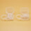 Baby Infant Transparent PP Pacifier Soothing 6