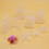 Baby Infant Transparent PP Pacifier Soothing 5