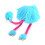 Ostrich Marionette Puppet Funny Colorful Pull 4