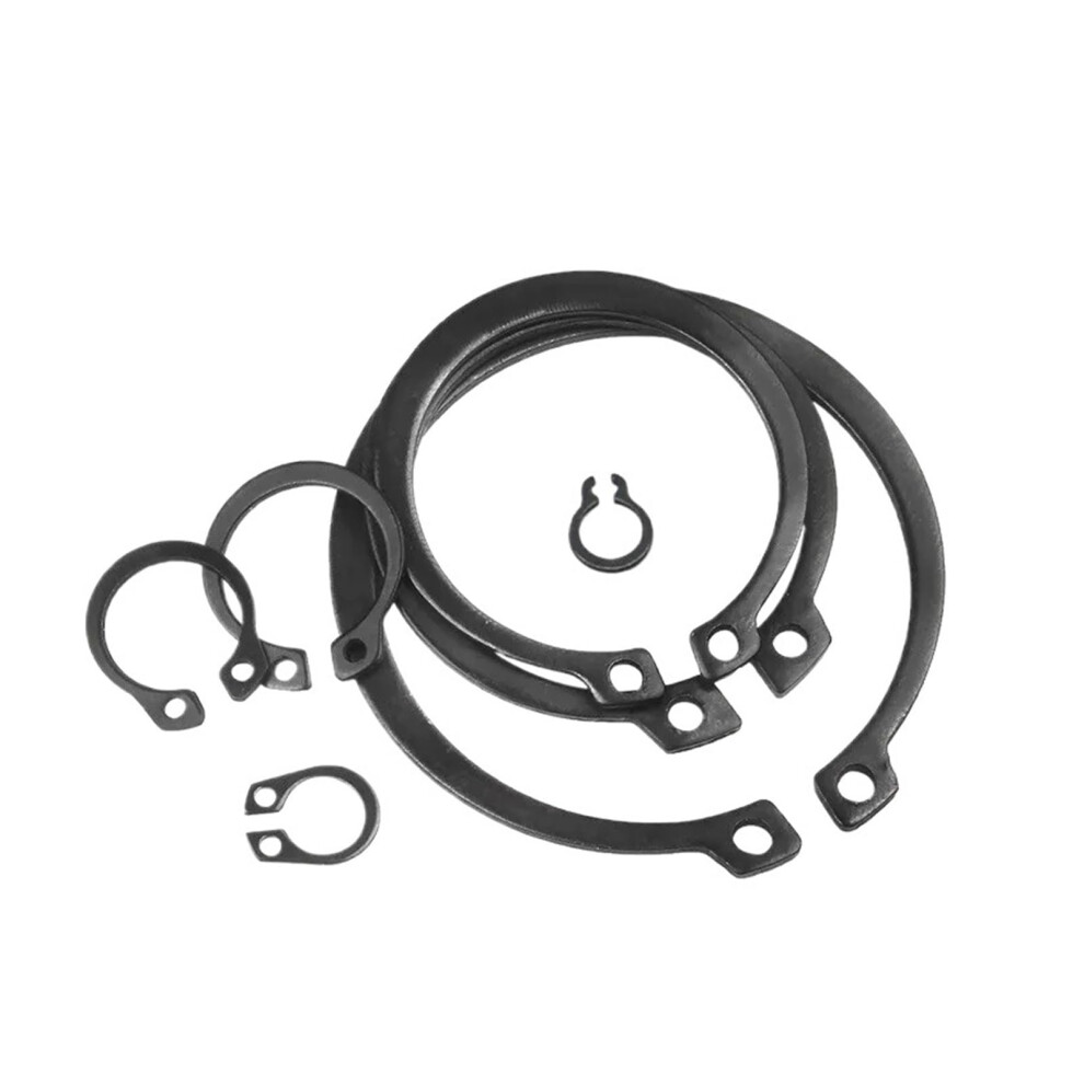 Clip-Ringe M3 M4 M5 M6 M7 M8 M9 M10 M11 M12 M42 C Externe Sicherungsringe Kohlenstoffstahl M36 50Pcs Sicherungsringe Welle 6038364951663