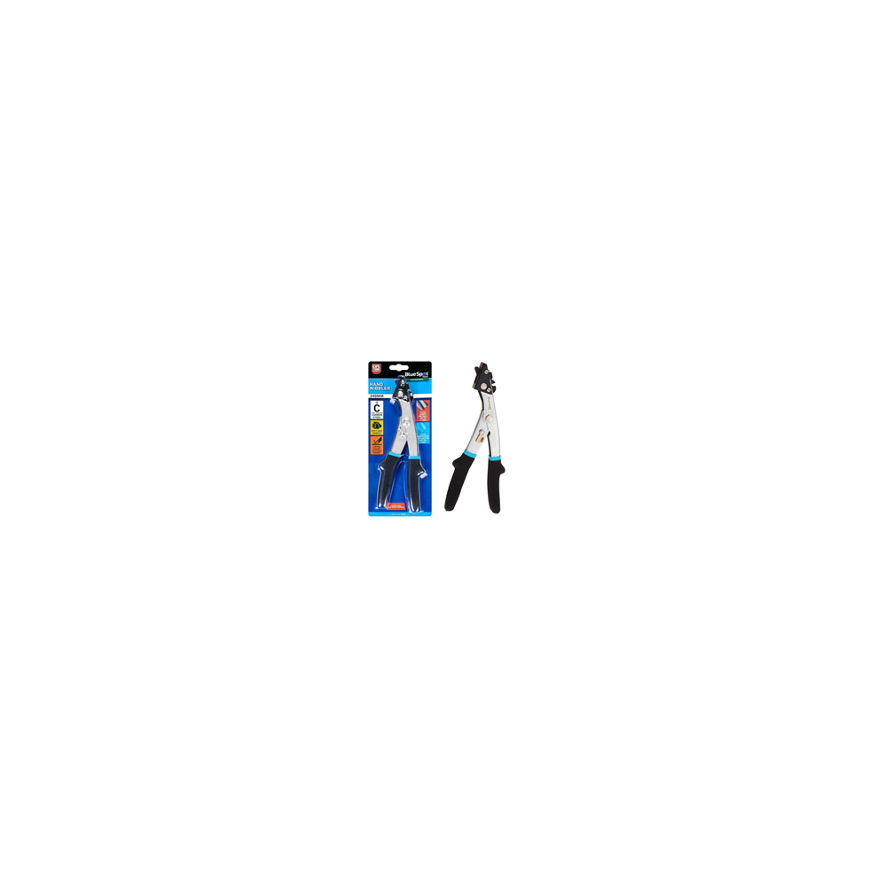 Blue Spot Tools Hand Nibbler 240Mm (9-1/2") - Silver/Black 5028734093032