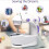 Multifunction Mini Handheld Electric LED Sewing Machine Desktop Home 3