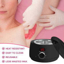 Waxing Kit Wax Heater Warmer Pot Machine Wax Beans Body Hair Removal