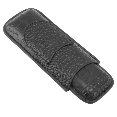 Cigar Case Holder Soft Leather Portable Wear Proof 2