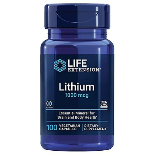 Life Extension Lithium 1000 mcg 100 Count