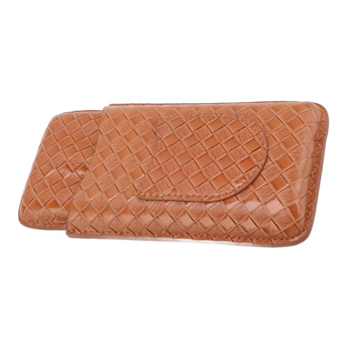 3 Sticks Portable Cigar Case Leather Cigar 1