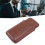 Leather Cigar Case Portable 3 Finger Cigar Humidor 12