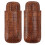 Cigar Case Holder Brown Crocodile Skin Pattern PU 10