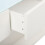 Modern White Coffee Table Tempered Glass Side 13