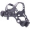 Replacement Head Cover for Welding Helmets with Adjustable Headband, Double-Strut Forehead Band, Black-White Padding 5