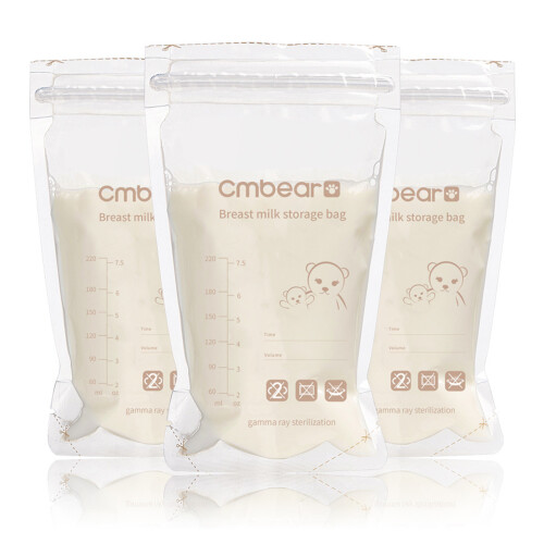 30 Count Breastmilk Storage Bag No Leakage Stable