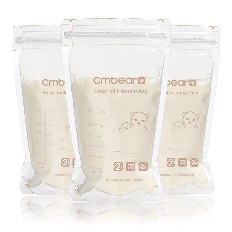 30 Count Breastmilk Storage Bag No Leakage Stable