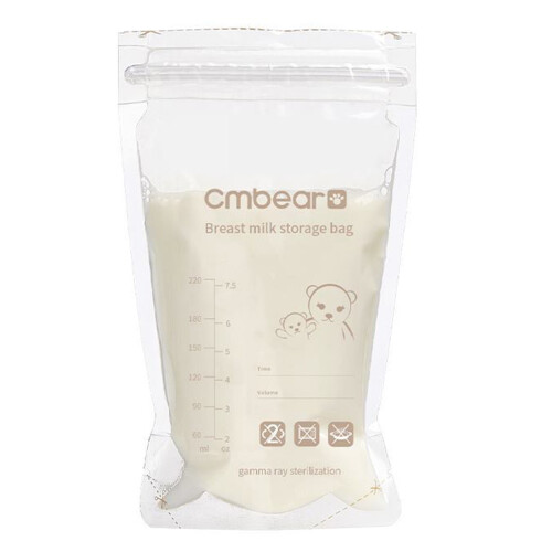 30 Count Breastmilk Storage Bag No Leakage Stable 2