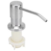 Kit distributeur de savon en acier inoxydable 304 brossé, 115 cm