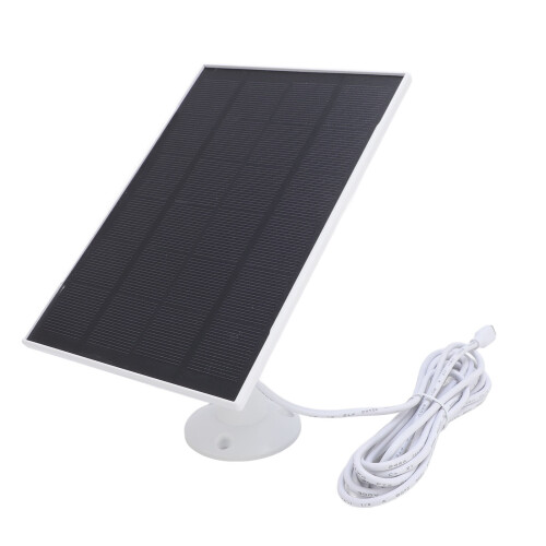 8W Solar Panel for Bird Feeder Camera Type C IP66 2