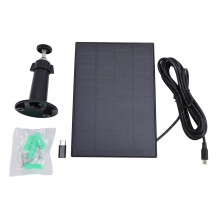 8W Solar Panel for Bird Feeder Camera Type C IP66