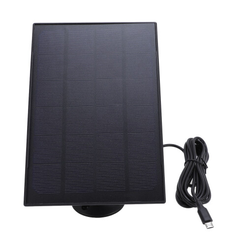 8W Solar Panel for Bird Feeder Camera Type C IP66 1
