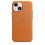 (Golden Brown) Leather Phone Case For Iphone 13 Mini Leather Case With Magsafe 2