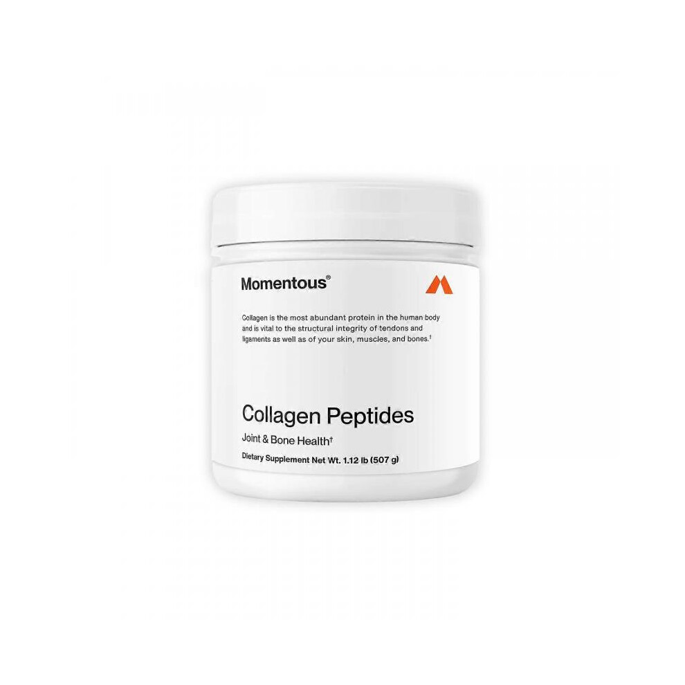 Momentous Grass Fed Collagen Peptides Powder 1.12 LB 507G