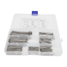 Zuverlässige Stahl-Cotter-Pin-Clips, 150 Stück Set für Auto & Heimwerkerreparaturen