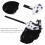 70cm Height Plush Horse Stick Toy Cute Expression 12