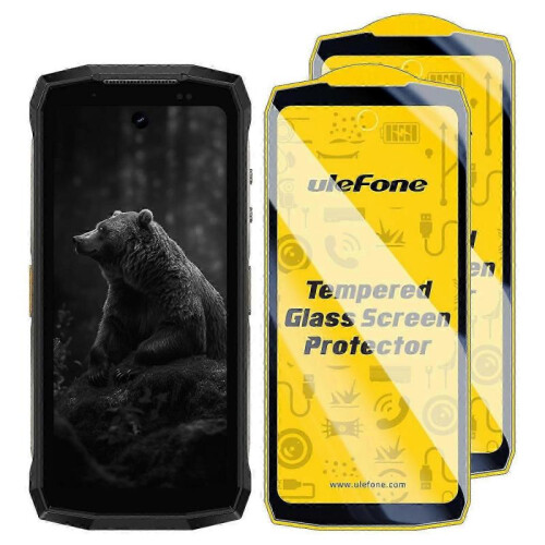 (For Ulefone Armor mini 20) 2pcs / Pack Ulefone 9H HD Anti Fingerprint Tempered Glass Screen Protector
