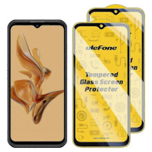 (For Ulefone Armor 17 Pro) 2pcs / Pack Ulefone 9H HD Anti Fingerprint Tempered Glass Screen Protector