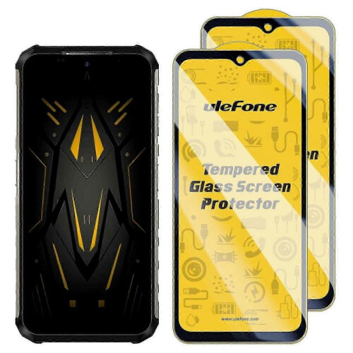 (For Ulefone Armor 22) 2pcs / Pack Ulefone 9H HD Anti Fingerprint Tempered Glass Screen Protector