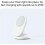 Google Stand met Qi2 inductielader Wit 3