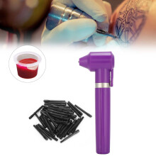 Mehrzweck-Elektro-Tattoo-Tintenmischer mit 50 Mischstäbchen - Lila, Leichtgewicht
