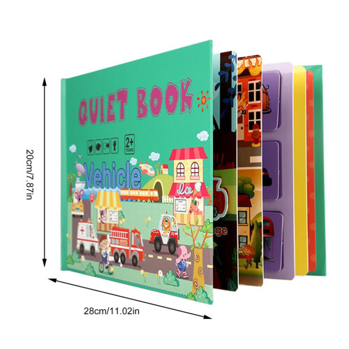 Busy Book for Kids Develop Learning Skills 2