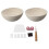Round Bread Proofing Basket with Liner Cloth Dough 1