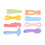 8Pcs Silicone Baby Teether Toys Soothe Babies Sore 7