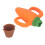 Baby Food Fruit Feeder Cute Carrot Shape Bite 6